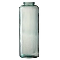 Vase Cylindrique Verre Vert Uchi - Lot De 2