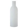 Vase Verre Blanc Licia H 45 Cm - Lot De 3