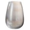 Vase Verre Gris Nacre Corali