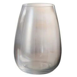 Vase Verre Gris Nacre Corali