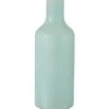 Vase Verre Relief Bleu Azura H 40 Cm