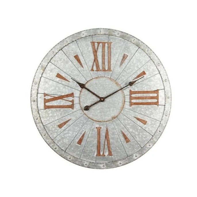 AMSCAN Soldes Magasin -AMSCAN Soldes Magasin clep horloge murale effet metal acier 68x3 cm 3700775976360 456652